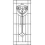 Векторный макет «Прямоугольный орнамент (223)»