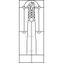 Векторный макет «Прямоугольный орнамент (228)»