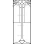 Векторный макет «Прямоугольный орнамент (229)»