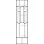 Векторный макет «Прямоугольный орнамент (240)»