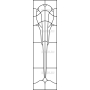 Векторный макет «Прямоугольный орнамент (245)»