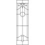 Векторный макет «Прямоугольный орнамент (246)»