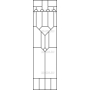 Векторный макет «Прямоугольный орнамент (247)»