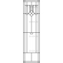 Векторный макет «Прямоугольный орнамент (249)»