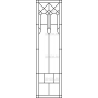 Векторный макет «Прямоугольный орнамент (251)»