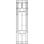 Векторный макет «Прямоугольный орнамент (252)»
