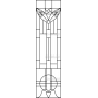 Векторный макет «Прямоугольный орнамент (256)»