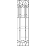 Векторный макет «Прямоугольный орнамент (259)»