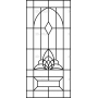 Векторный макет «Прямоугольный орнамент (269)»