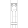 Векторный макет «Прямоугольный орнамент (272)»