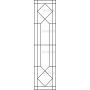 Векторный макет «Прямоугольный орнамент (275)»