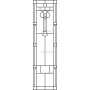 Векторный макет «Прямоугольный орнамент (276)»