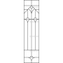 Векторный макет «Прямоугольный орнамент (282)»