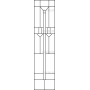 Векторный макет «Прямоугольный орнамент (283)»