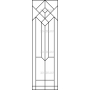 Векторный макет «Прямоугольный орнамент (287)»