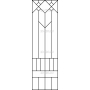 Векторный макет «Прямоугольный орнамент (288)»