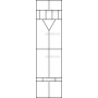 Векторный макет «Прямоугольный орнамент (289)»
