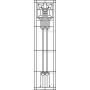 Векторный макет «Прямоугольный орнамент (291)»