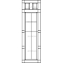 Векторный макет «Прямоугольный орнамент (294)»