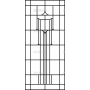 Векторный макет «Прямоугольный орнамент (299)»