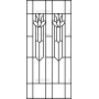 Векторный макет «Прямоугольный орнамент (301)»