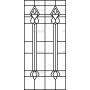 Векторный макет «Прямоугольный орнамент (302)»