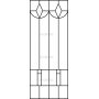 Векторный макет «Прямоугольный орнамент (304)»