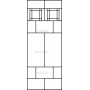 Векторный макет «Прямоугольный орнамент (305)»