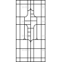 Векторный макет «Прямоугольный орнамент (308)»