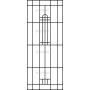 Векторный макет «Прямоугольный орнамент (310)»