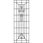 Векторный макет «Прямоугольный орнамент (311)»