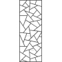 Векторный макет «Прямоугольный орнамент (46)»
