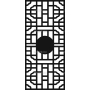 Векторный макет «Прямоугольный орнамент (48)»