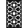 Векторный макет «Прямоугольный орнамент (56)»