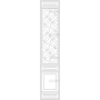 Векторный макет «Прямоугольный орнамент (73)»