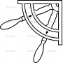 Векторный макет «Угловой узор (67)»