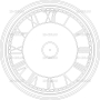 Векторный макет «Часы (279)»