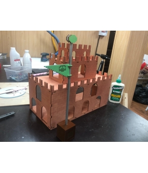 Супер Марио Деревянный Замок Принцессы