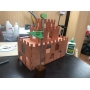 Векторный файл Супер Марио Деревянный Замок Принцессы для лазерной резки