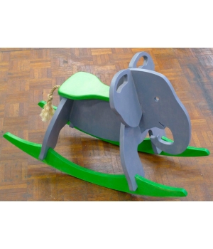 Кресло-качалка со слоном