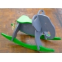 Векторный файл Кресло-качалка со слоном для лазерной резки