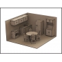 Векторный файл Мебель для небольших домов для лазерной резки