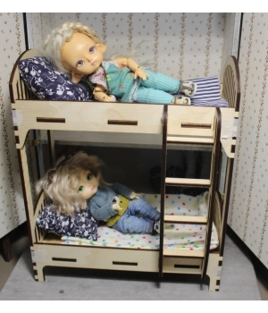 Расческа с лестницей кукольный домик