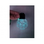 Векторный файл Подвеска Единорог Синтетическая Волна Прозрачный Акрил для лазерной резки