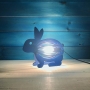 Векторный файл Ламповый кролик для лазерной резки
