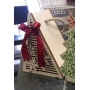 Векторный файл Коробка для рождественской елки для лазерной резки