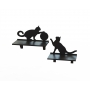 Векторный файл Полки с кошками для лазерной резки