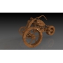 Векторный файл Измельчитель Трехколесный велосипед для лазерной резки