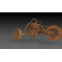Векторный файл Измельчитель Трехколесный велосипед для лазерной резки
