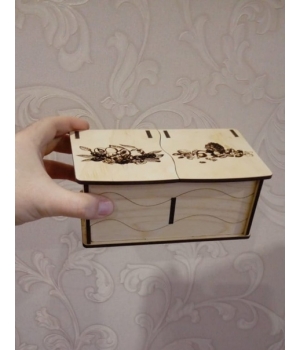 Коробка для орехов и сухофруктов